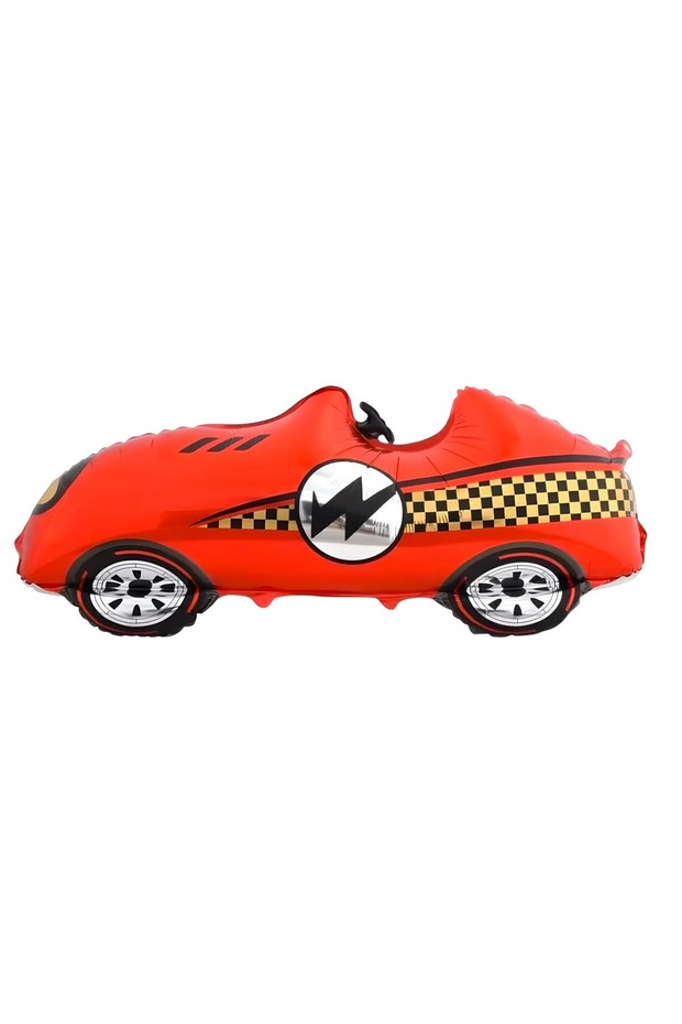 Mini Party Store Large Retro Red Car Foil Balloon
