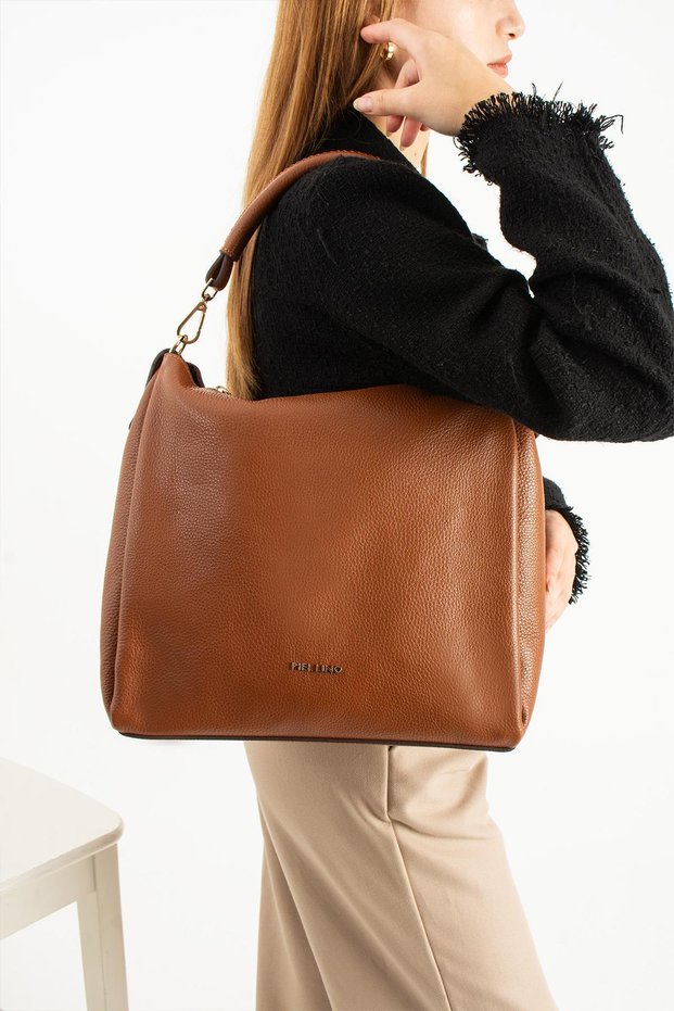 Women's Genuine Leather Shoulder and Crossbody Bag Pl029-D Taba