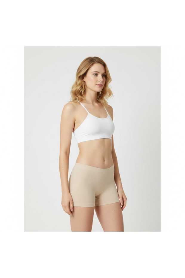 Pack of 3 Basic Laser Cut Stitch-Free Women's Boxer Panties