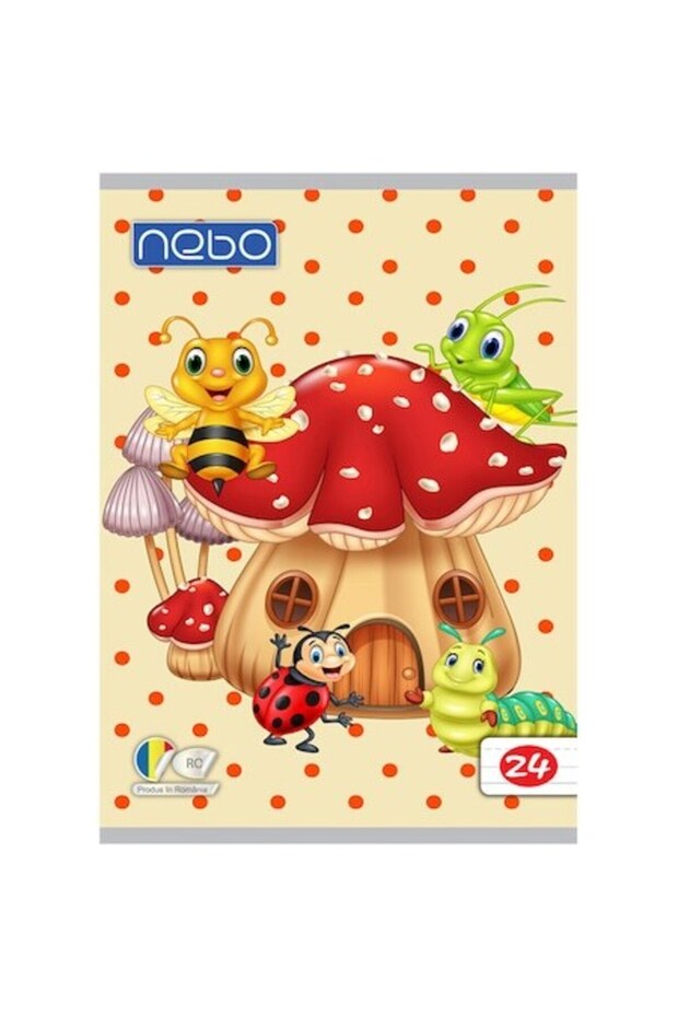 A5 Notebook Type I 24 Sheets Multicolour Cover