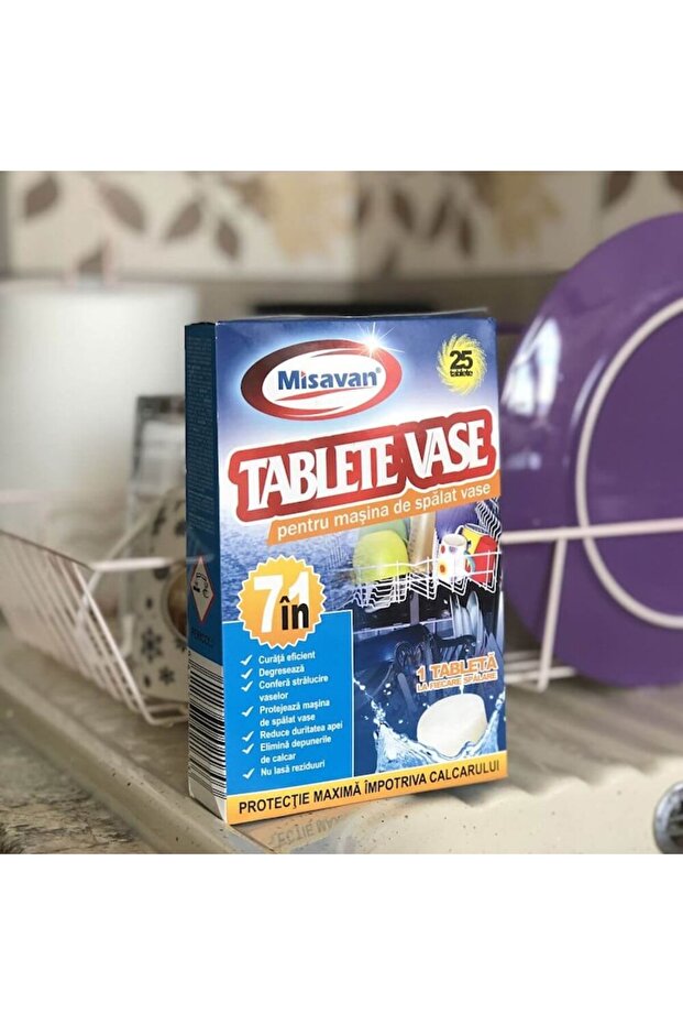 7in1 Dishwasher Tablets, 25 Tablets - 2