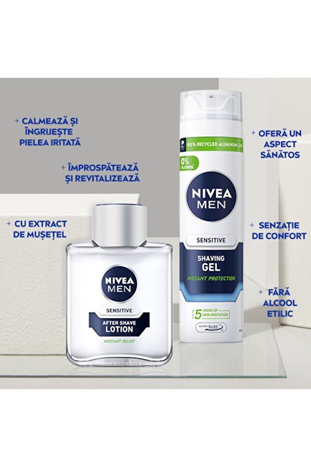 Pachet: After Shave Sensitive + Gel de ras Sensitive - 2