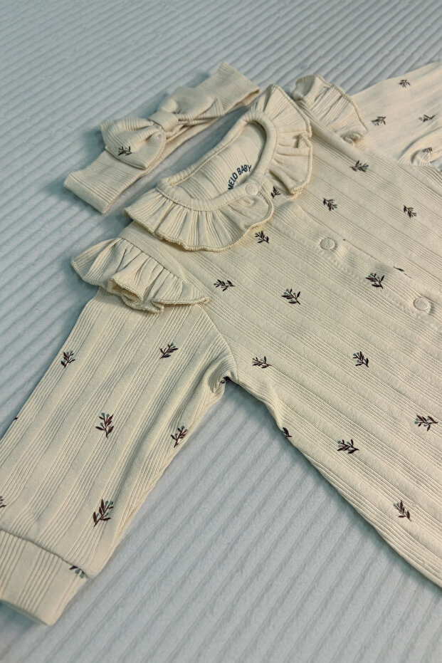 %100 Pamuklu Bebek Tulum - 2