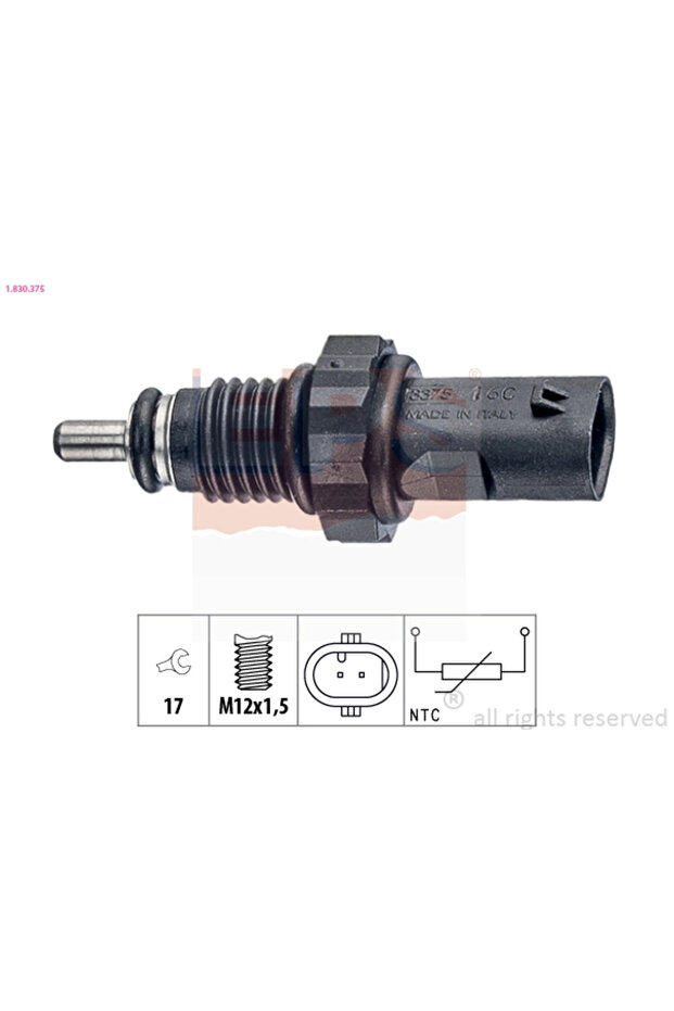 Coolant Temperature Sensor Bmw 1/3/5 Mini Mini - 1