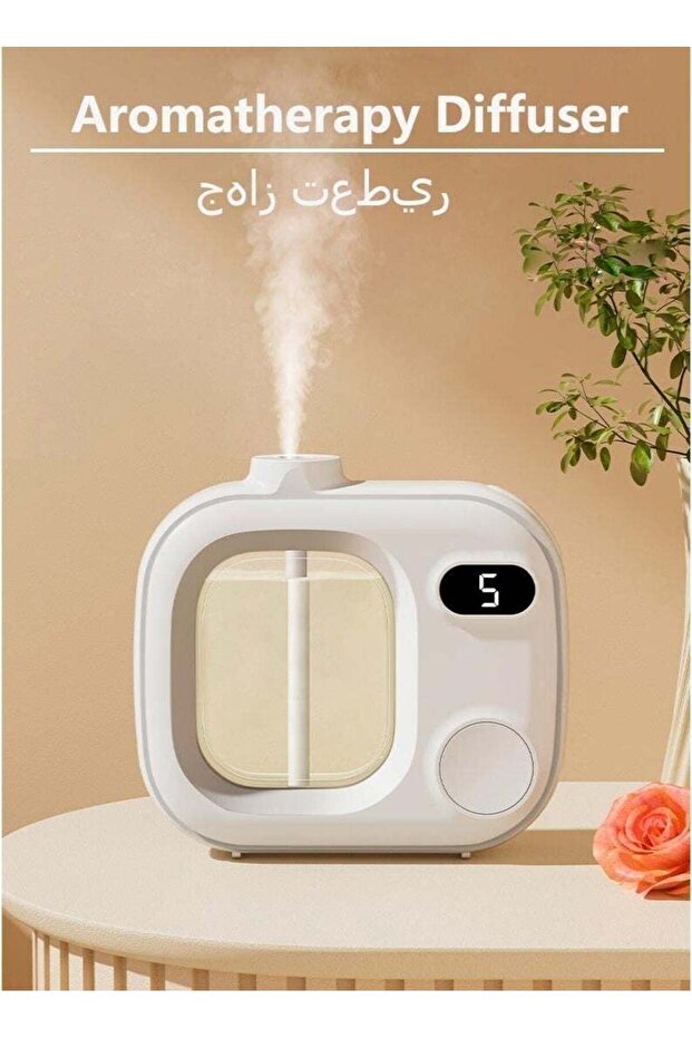 Essential Oil Diffuser, Air Perfuming Device, Aroma Diffuser with LED Display & 5 Smart Mode - 1