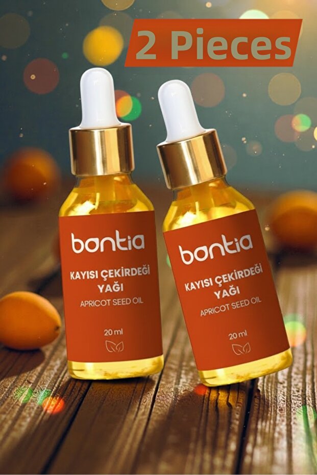 Apricot Kernel Oil 2X20 ml – 100% Pure Anti-Aging Skin Care, Moisturizing Antioxidant