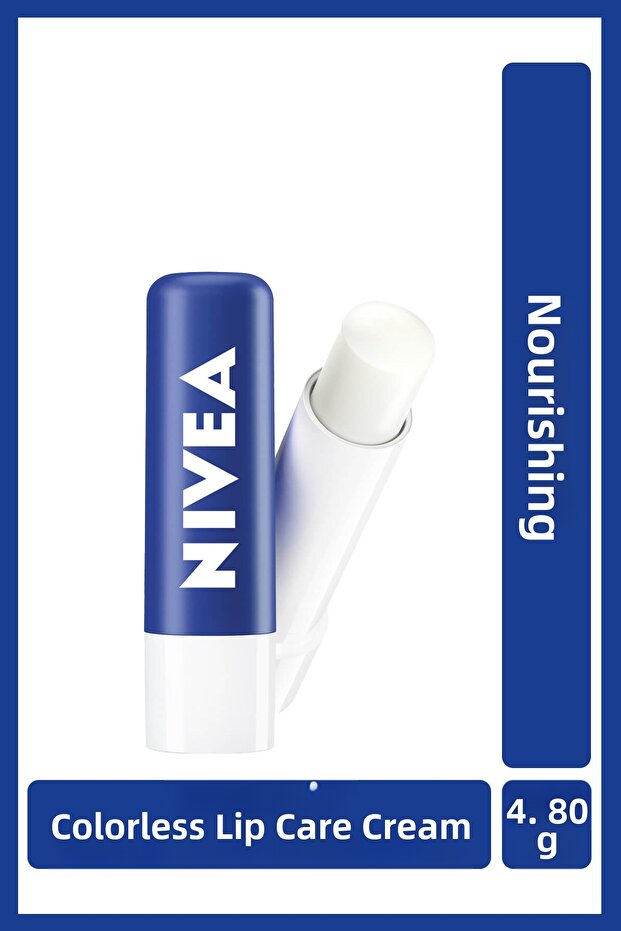 Original Care Colorless Lip Care Cream 4.8Gr, 24 Hour Moisturizing, Nourishing, Shea Butter