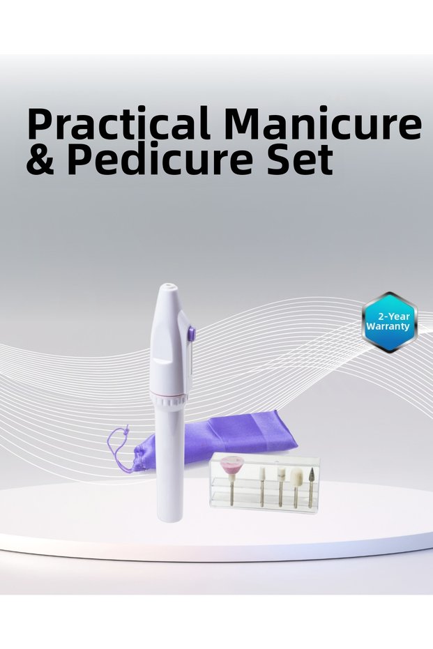Professional Nail Drill Kit – Adjustable Speed, Low Noise, and Compact Design