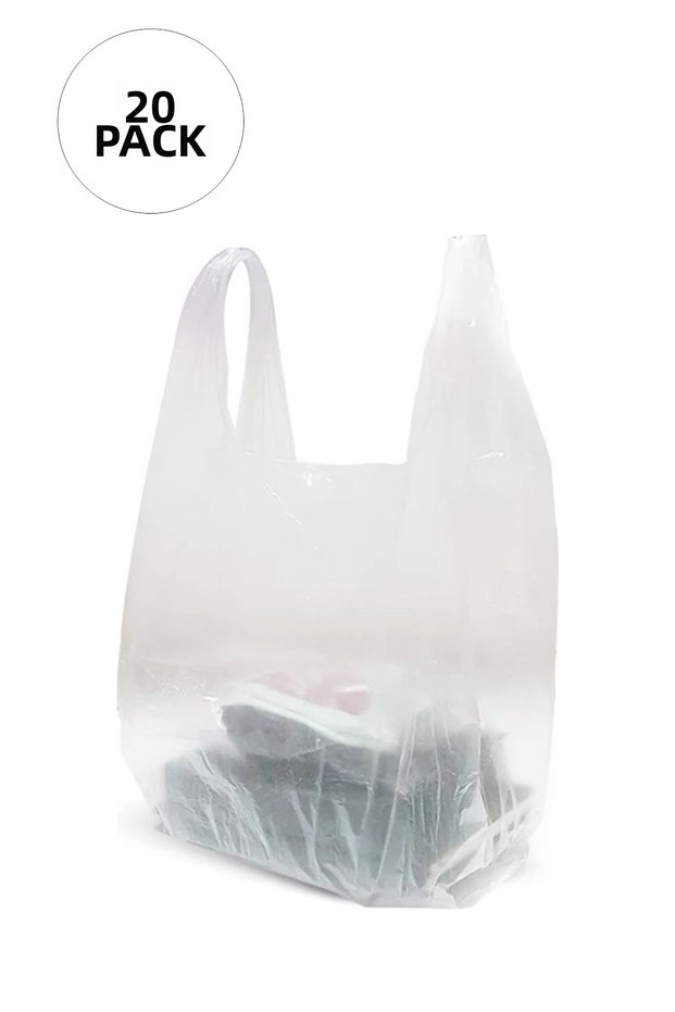 Transparent Athlete Bag Large Size 30x56 cm 20 Packs Takriben 3,000 Pieces