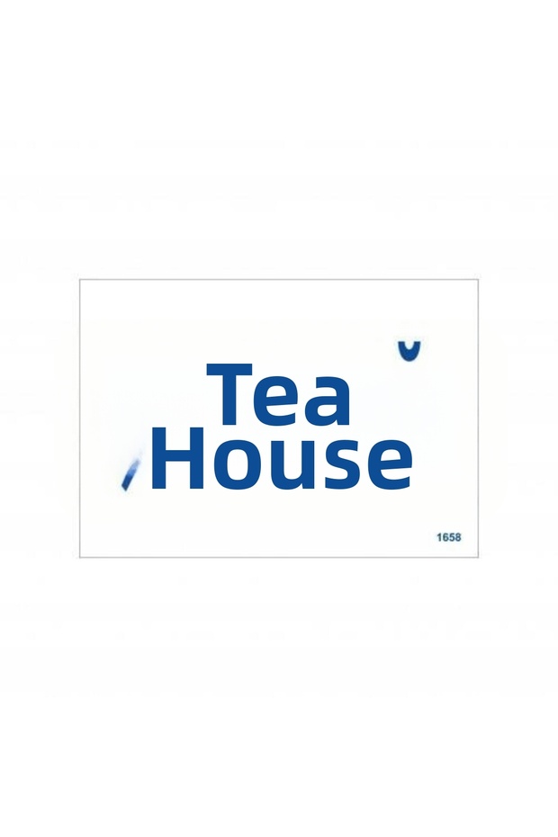Tea Network Warning Sign 17,5X25 Code:1658 - 1