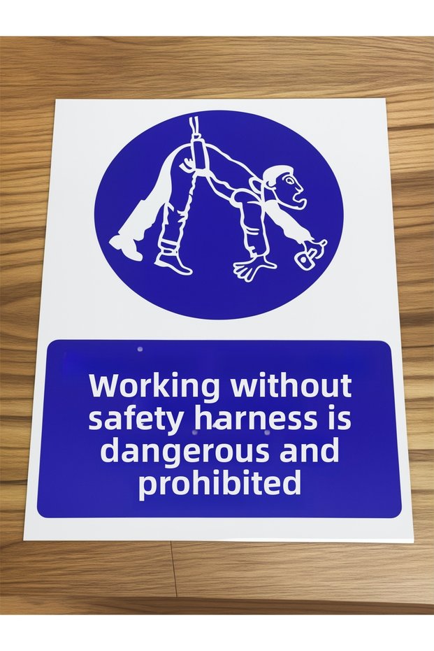 Construction Work Safety and Health Warning Signs
