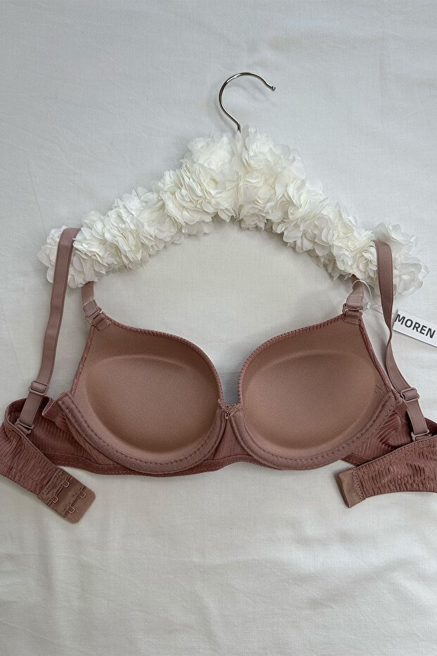 مسحوق حمالة صدر مدعم أساسي منقوش - 3