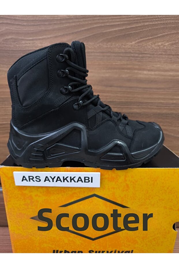 أحذية بوت للرجال من نوع Bot Military Special Operations Tactical Black 1492 أحذية للرحلات