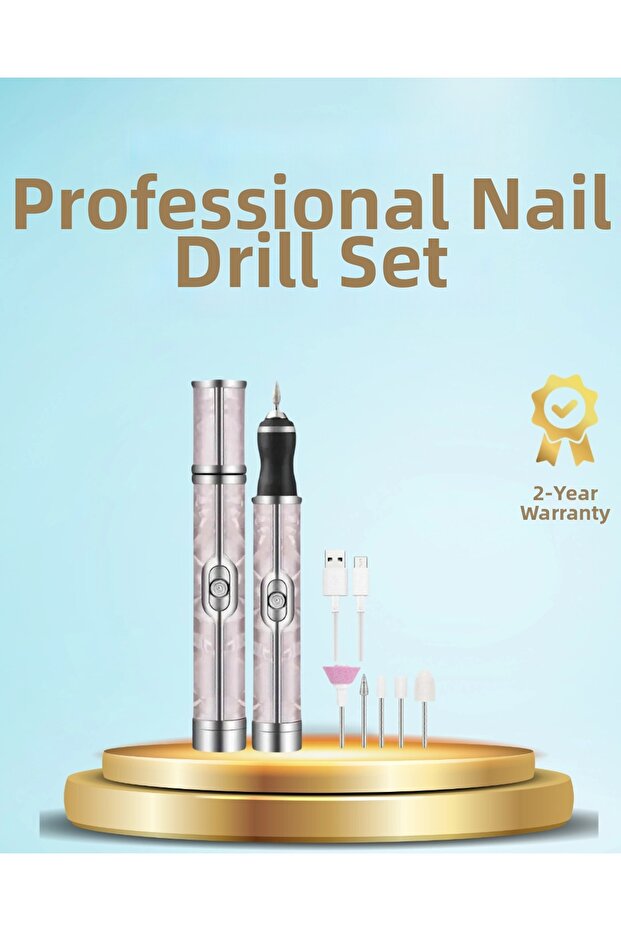 Electric Nail File Adjustable Speed Manicure Pedicure Device