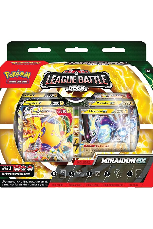 Pokemon Miraidon Ex League Battle Deck