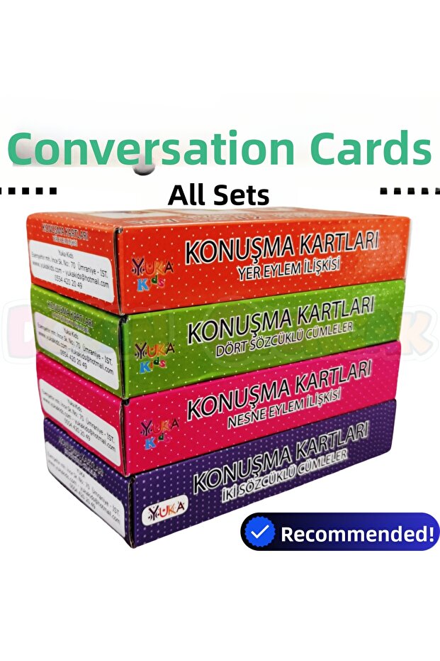 Original Talking Cards - All Sets - Talking Activity Cards for Kids