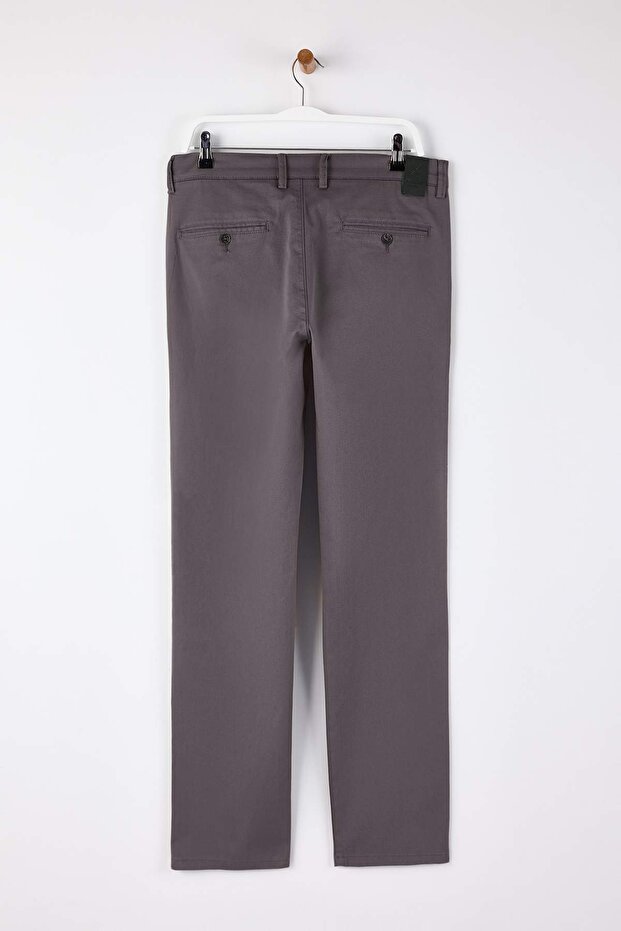 Gri Erkek Dokuma Kumaş Pantolon TMNAW26PL00031 - 6