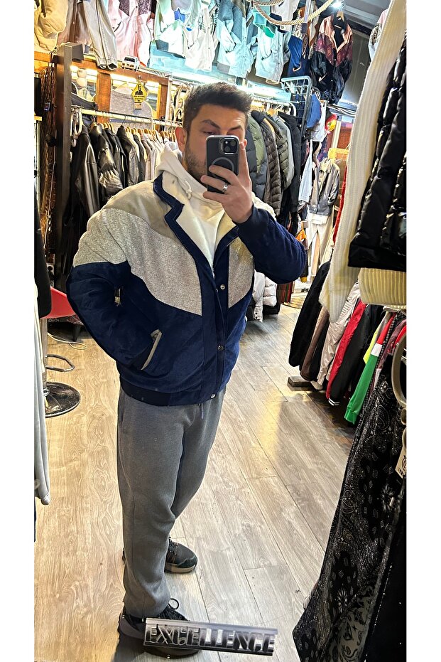 VİNTAGE KÜRKLÜ OVERSİZE MONT - 7