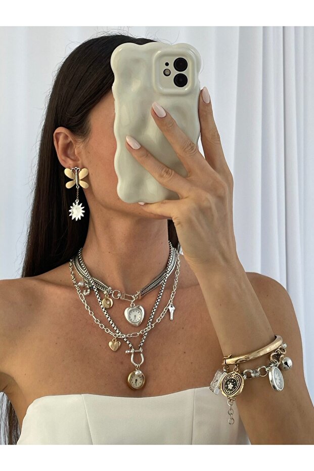 Marka Model, Çoklu Saatli Kolye - 6