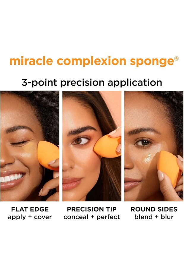 Makeup Brush Set With 2 Sponge Blenders For Eyeshadow, Foundation, Blush, And Concealer, 6 Piece - 8