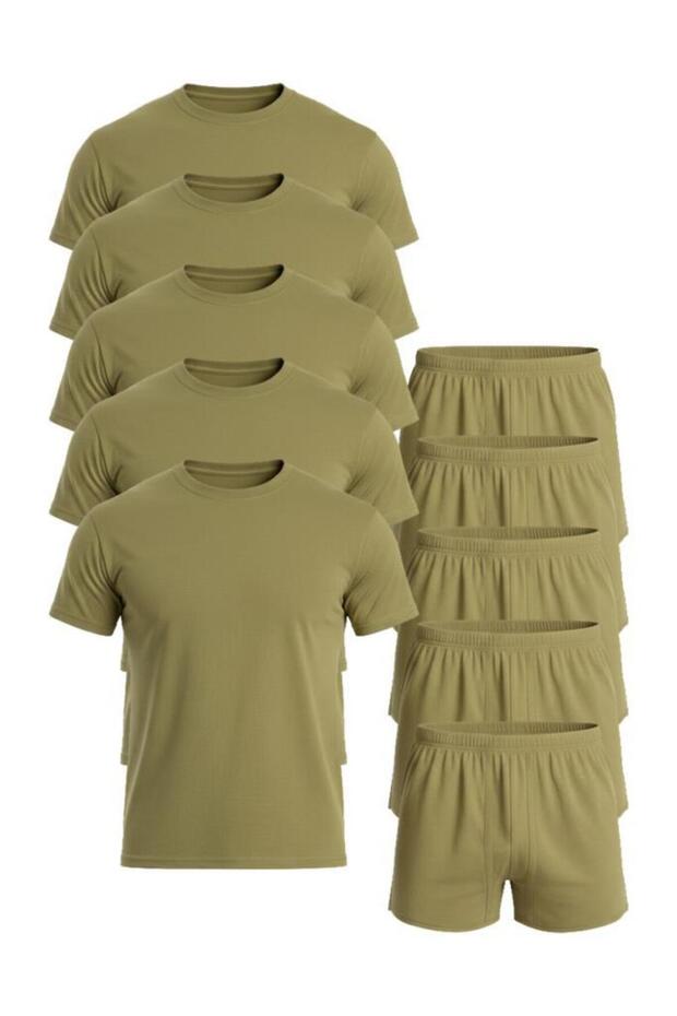 Set of 5 Military Underwear and Equipment