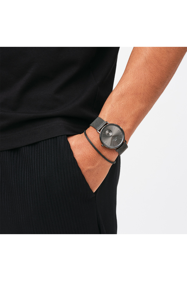 Tide Mesh Bracelet Graphite 2.8 - 3