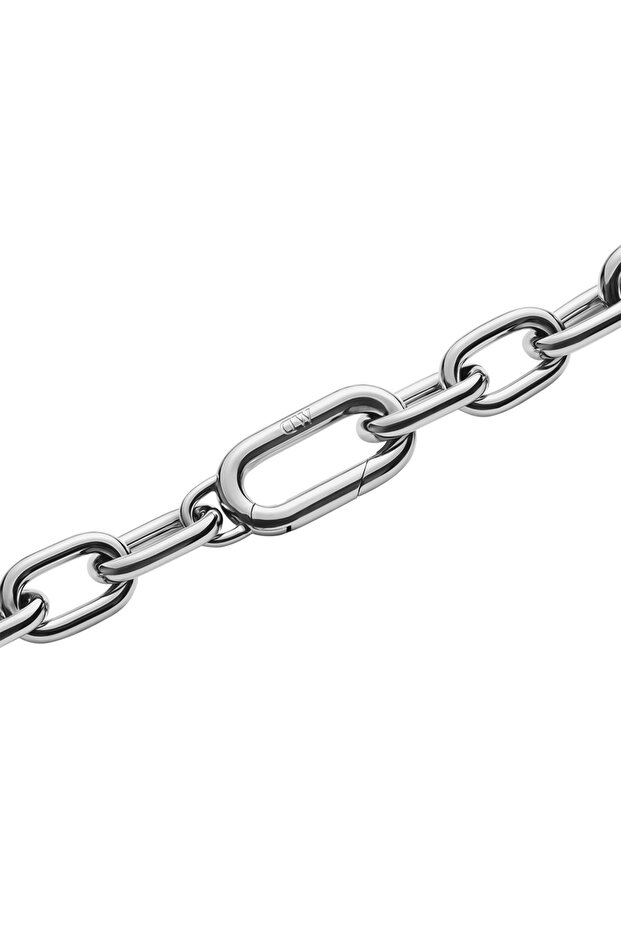Crystal Link Bracelet Silver - 3