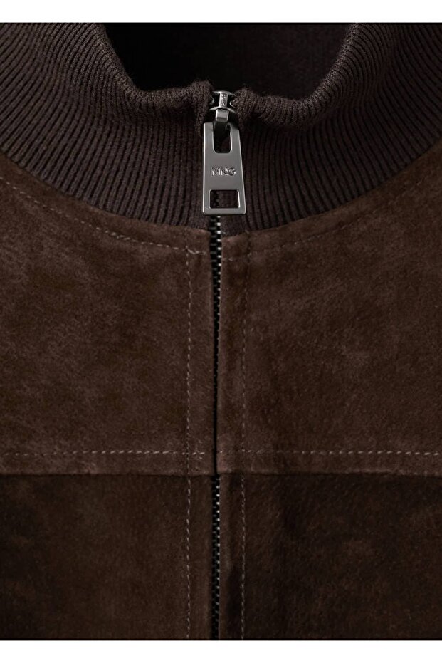 Deri ve süet ceket - 8