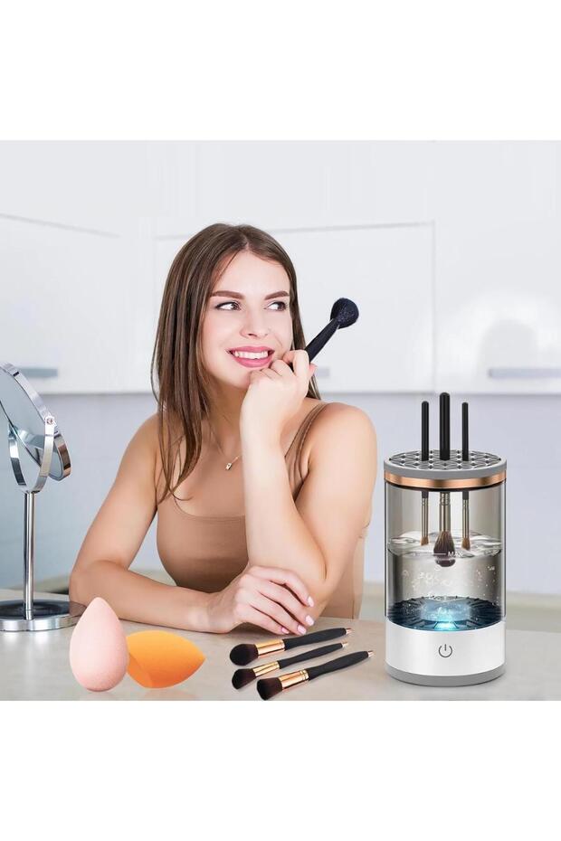 جهاز تنظيف فرش المكياج الأوتوماتيكي - 7