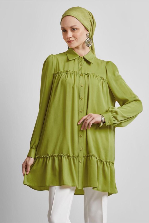 Shirt Collar Tunic 45351