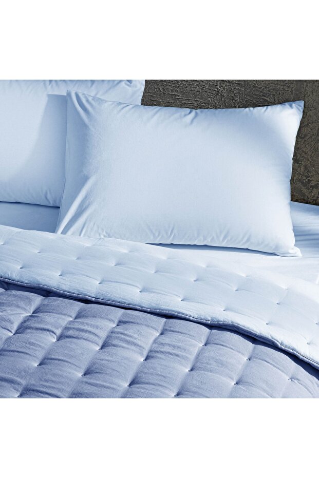 Donna Çift Kişilik Sleeper Set Mavi - 2