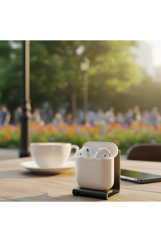سماعات أذن بلوتوث TRM-AIR2 بيضاء - 5