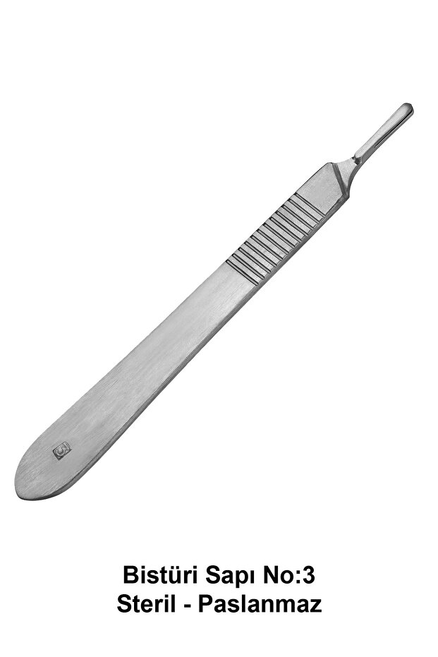 Bistüri Sapı No:3 / Steril - Paslanmaz - 1