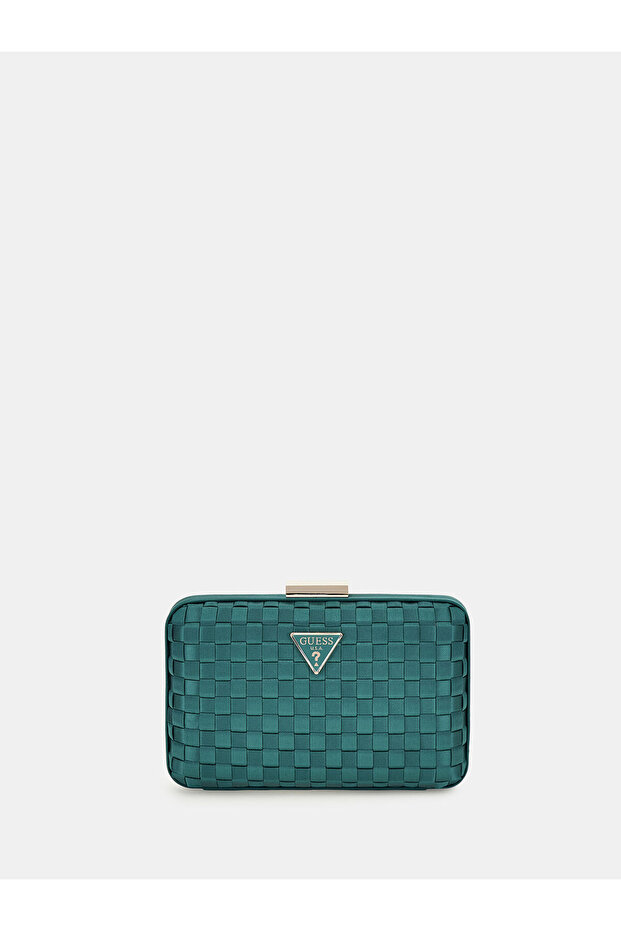 Twiller woven clutch