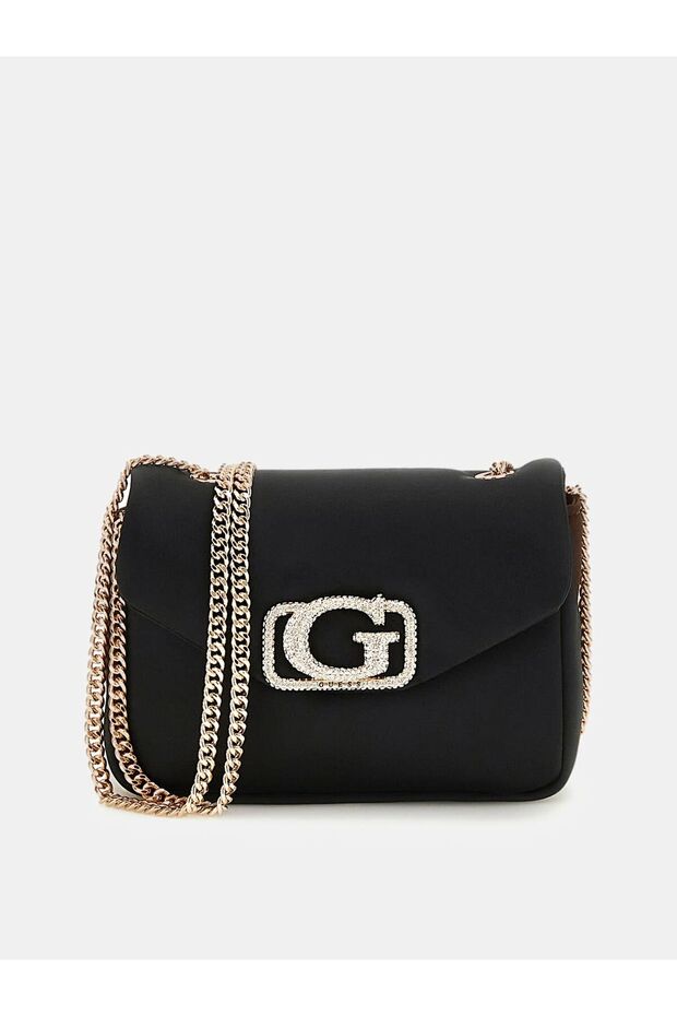 Prue Logo-Script Mini Crossbody Bag