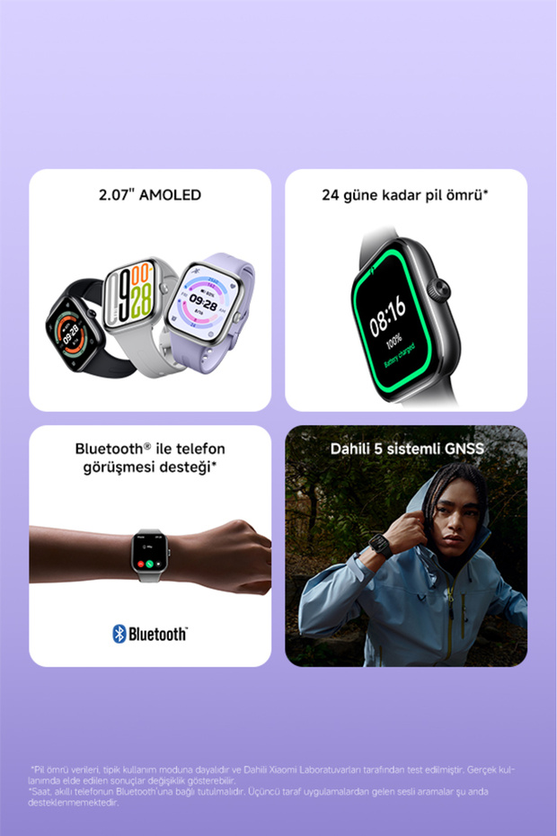 Redmi Watch 5 Akıllı Saat Siyah (Xiaomi Türkiye Garantili) - 3