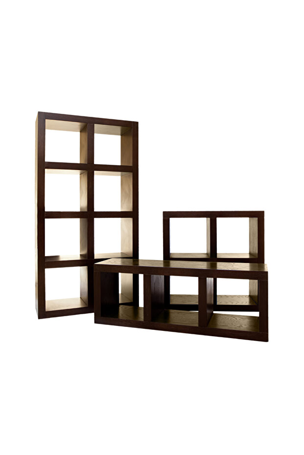 Box 8 Ahşap Kitaplık - 5