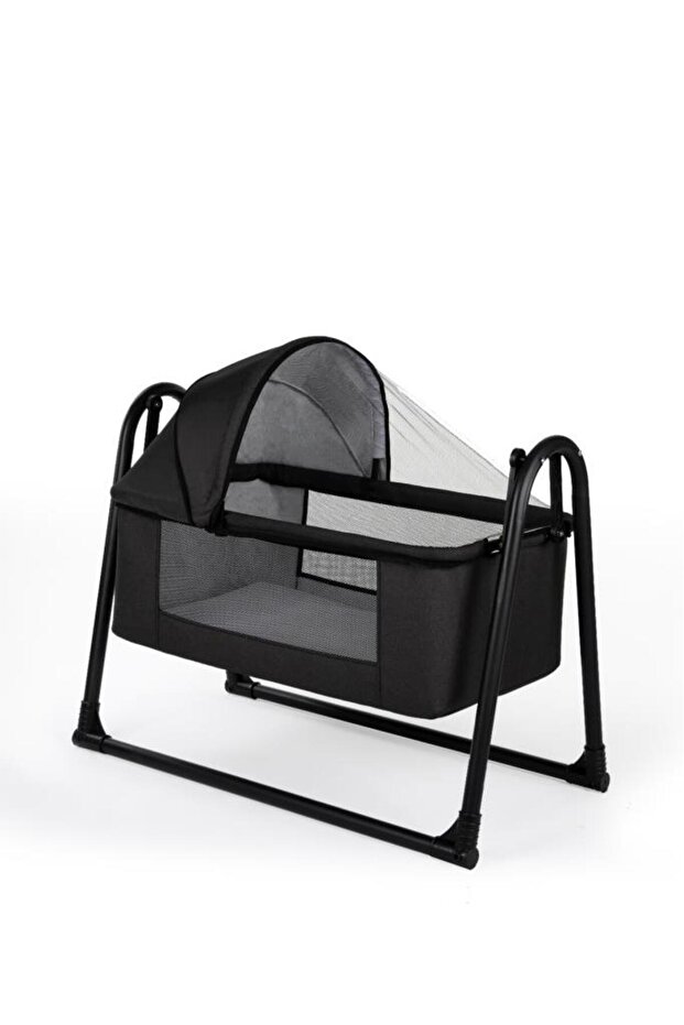 Tommybaby Sedef Sepet Beşik Portatif Bebek Beşiği Sallanır Beşik