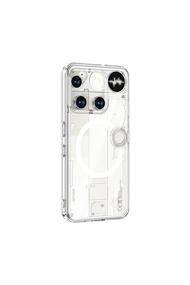 Nothing Phone (3) Pc + tpu With Magnetic Clear For Nothing Phone 3 Case Matte & Clear Magnetic Wirel