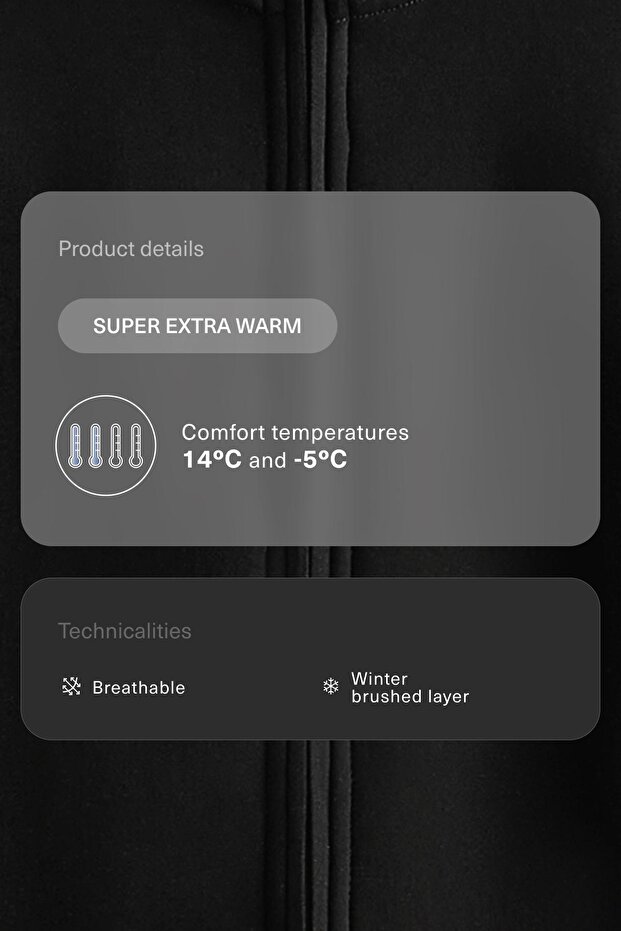 Super extra warm teknik ceket - 3