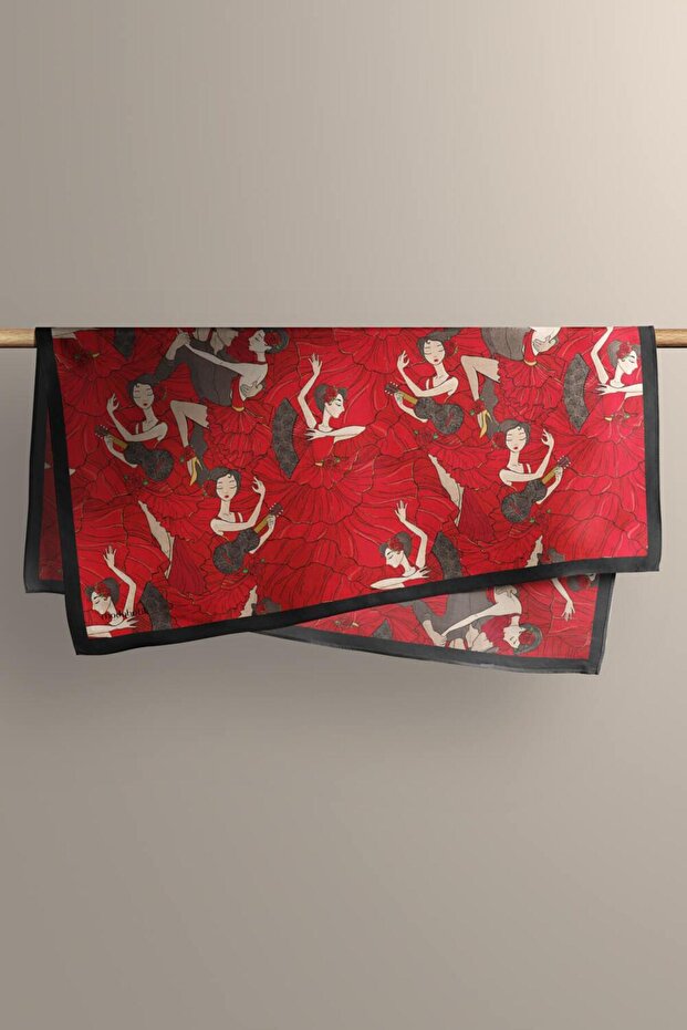 Dans Desenli Bandana - 6