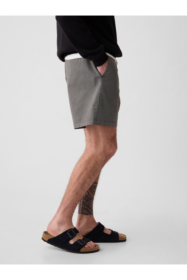 Erkek Gri Easy Şort - 5