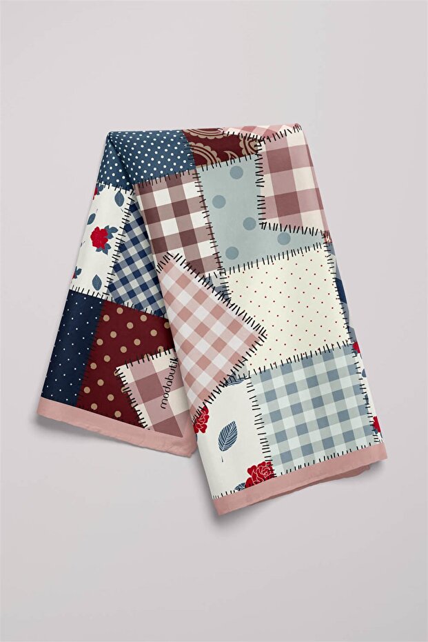 A67 Patchwork Desenli Bandana - 5
