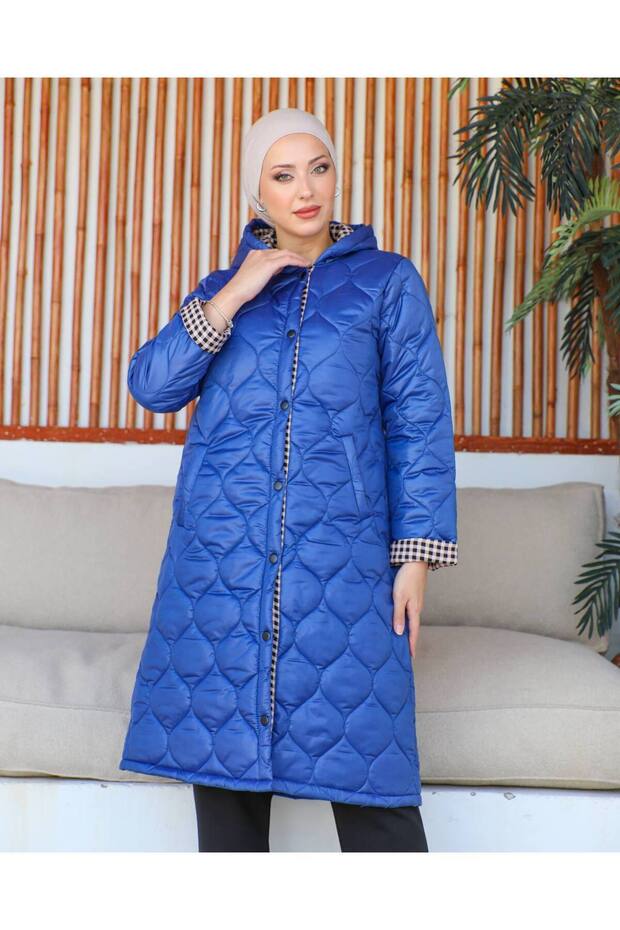 KAPİTONE KAPŞONLU KABAN - 7