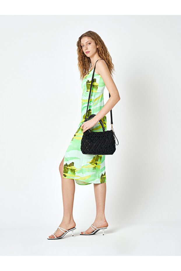 Women's Straw Shoulder Bag 05Pc25Y20127