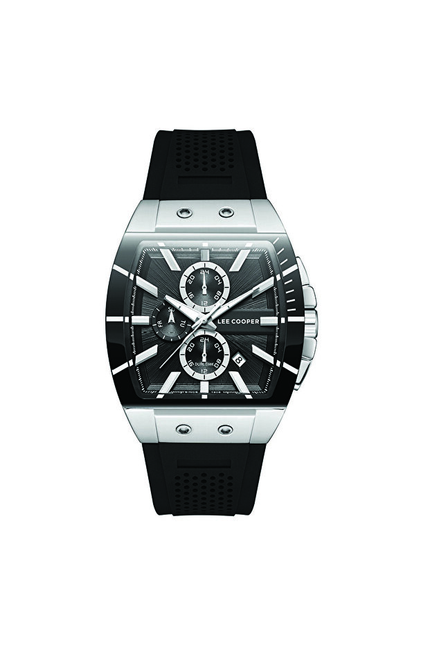 Men Multi Function Black Dial Watch - LC08081.351