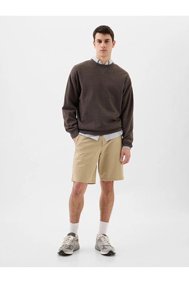 Erkek Bej Essential Şort - 1