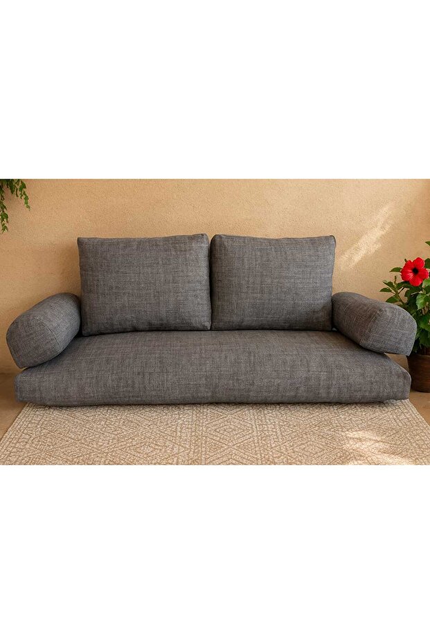 Armada.Yer Minderi. Gri Mini Koltuk - 3