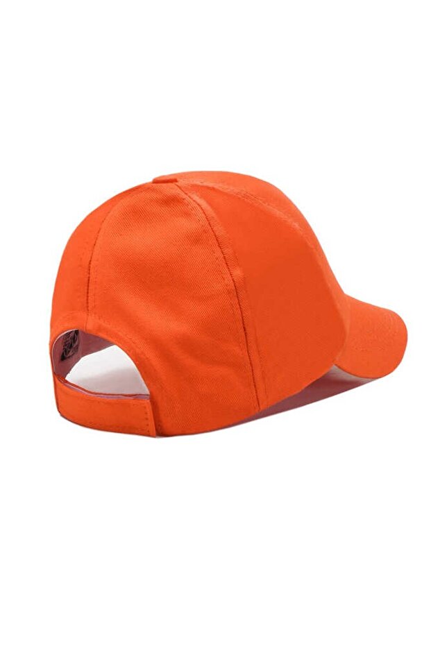 قبعة بيسبول برتقالية مطرزة من جينر - 3