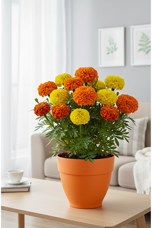 Renkli Saksı 25cm - 1